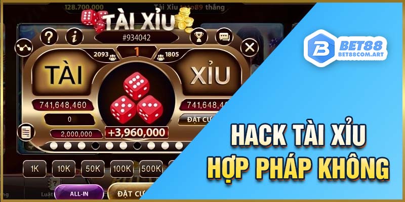 Tính pháp lý của hack Tài Xỉu